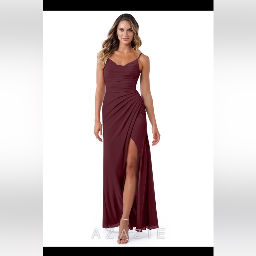 Cabernet bridesmaid dress / formal dress